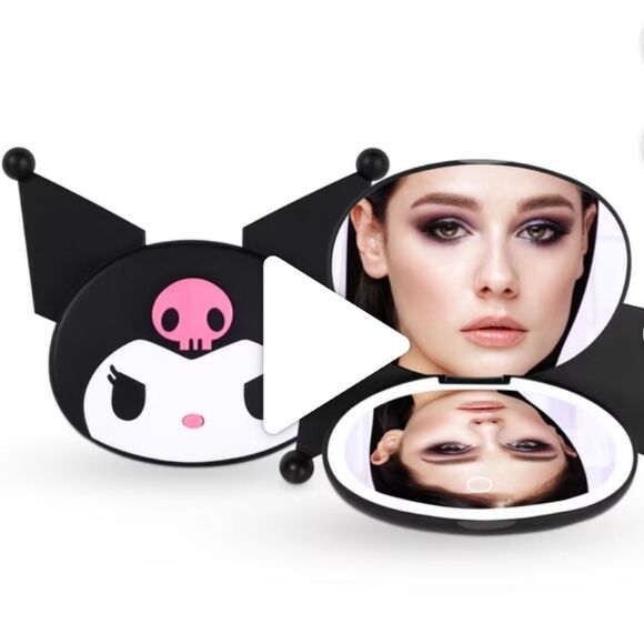 Impressions X Kuromi LED Compact Mirror - Picture 7 of 13